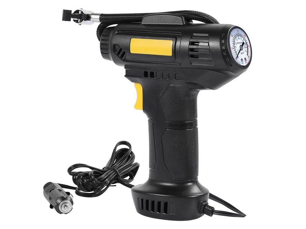 Pistolet de compresseur de voiture pour pomper les roues pompe 12v 120w 10 bar led
