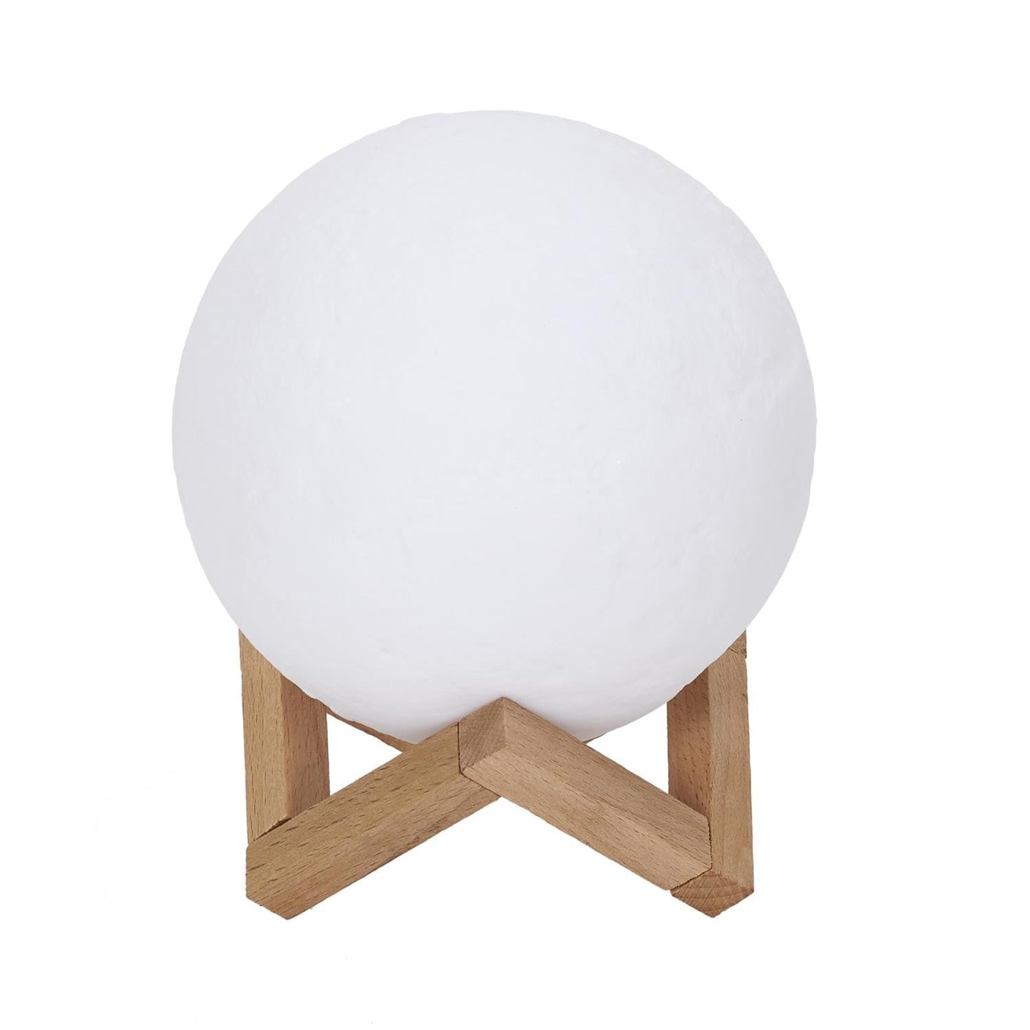 LAMPE TACTILE LUNE RONDE 3D D15CM M8