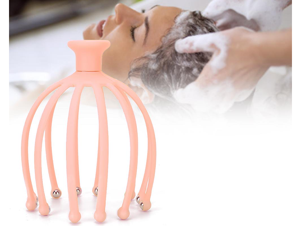 Masseur de cuir chevelu relaxant à main pour les massages de tête