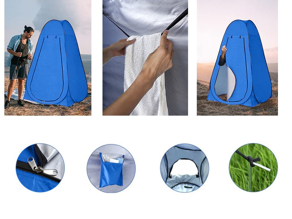 Tente de plage vestiaire douche toilettes toilettes