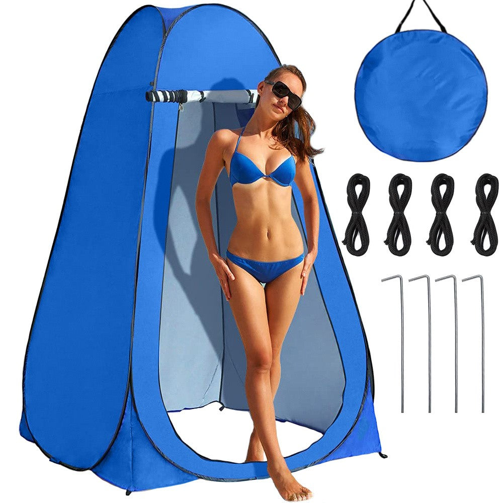 Tente de plage vestiaire douche toilettes toilettes