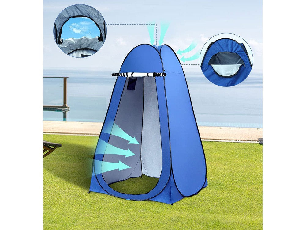 Tente de plage vestiaire douche toilettes toilettes