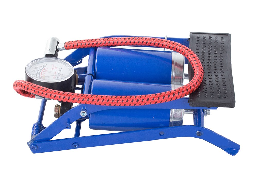 Pompe à pied de voiture deux pistons conseils de vélo