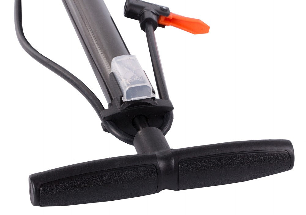 Pompe au sol avec manomètre, embouts de vélo pour pied de voiture