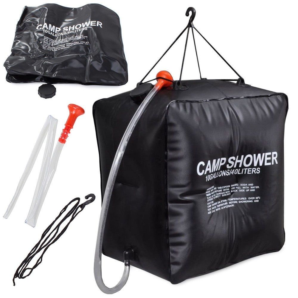 Douche solaire terrain de camping touristique 40l
