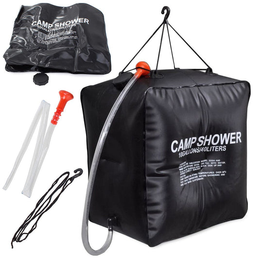 Douche solaire terrain de camping touristique 40l