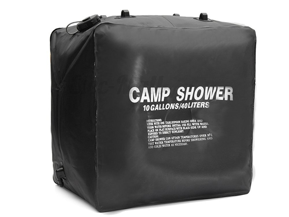 Douche solaire terrain de camping touristique 40l