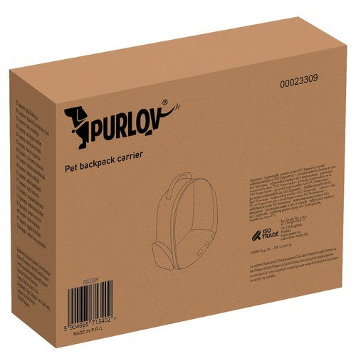 Purlov 23309 sac à dos chat/chien