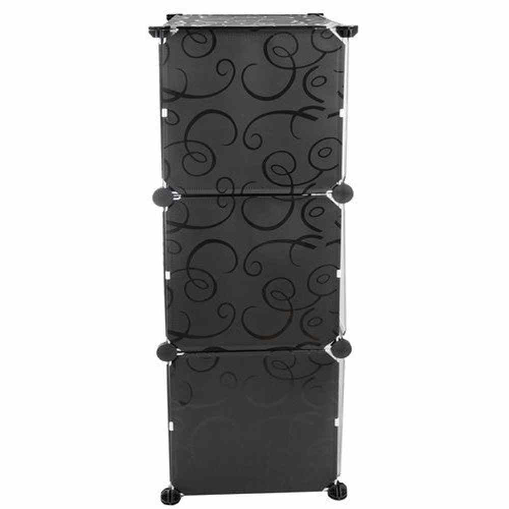 Meuble Range-chaussures modulable - 6 niveaux 12 paires 93X31X44 cm