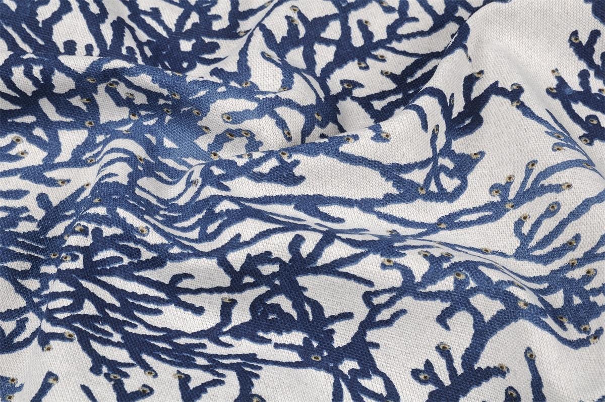 RIDEAU CALEDONIE BLEU 135X250 cm