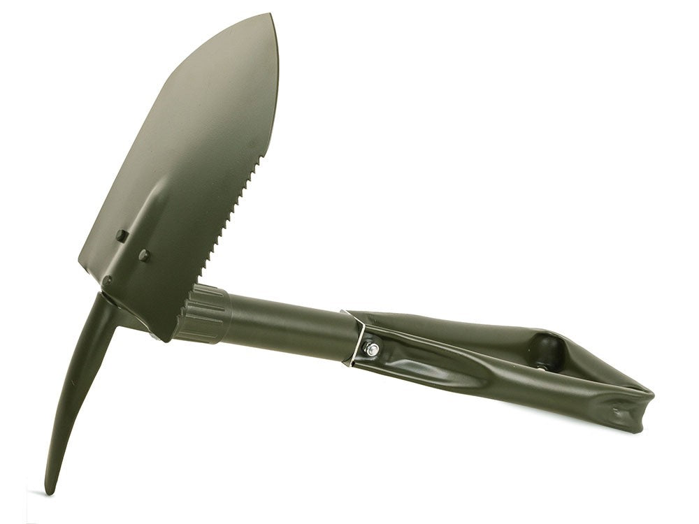 Pelle pioche pliante pelle grande valise