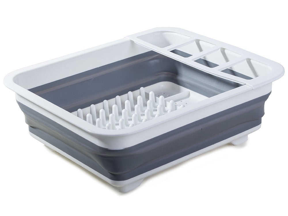 Égouttoir pliant en silicone pour le séchage des casseroles