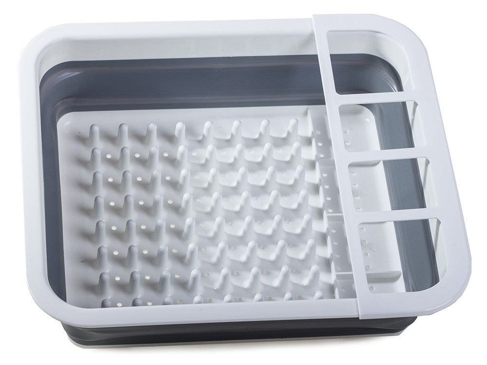 Égouttoir pliant en silicone pour le séchage des casseroles