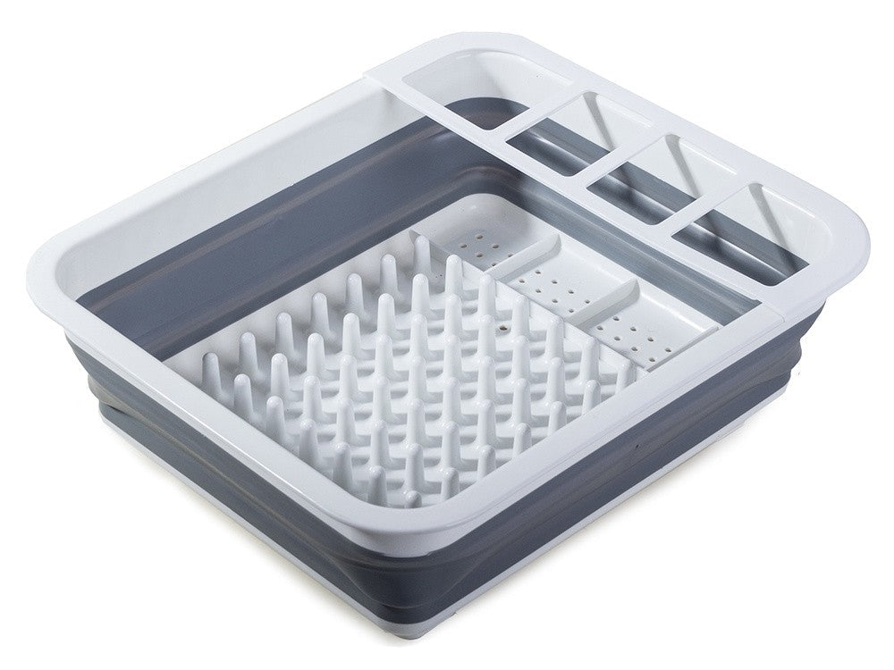 Égouttoir pliant en silicone pour le séchage des casseroles