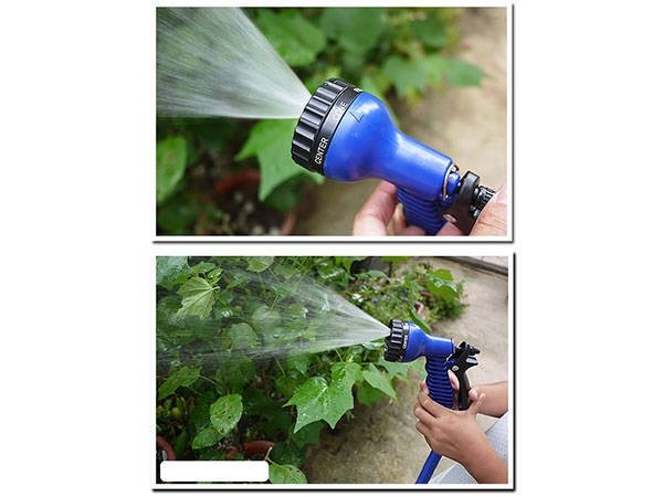 Tuyau d'arrosage extensible 10 m - 30 m avec pistolet