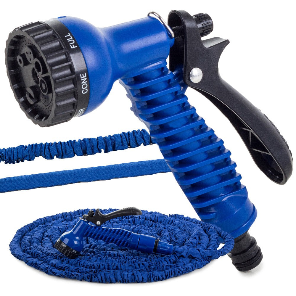 Tuyau d'arrosage extensible 10 m - 30 m avec pistolet