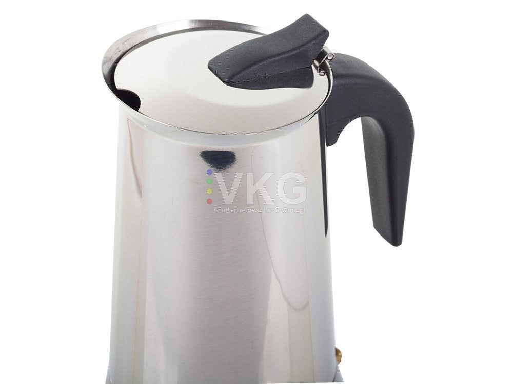 Cafetière italienne ita, infuseur pour 12 tasses, 600 ml en acier.